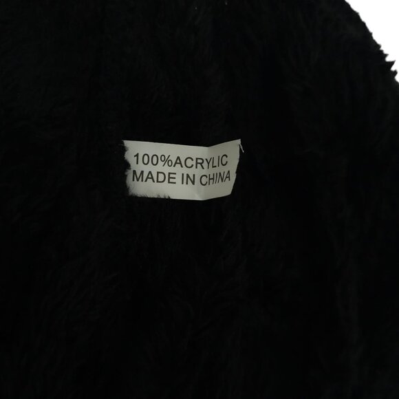 Tennessee Titans Embroidered Patch Cuffed Knit Beanie OSFM Cap Faux Fur Lined - Picture 6 of 8